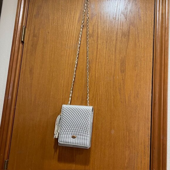 KOSCHI Vintage Silver & Gold Quilted Cocktail Purse - Picture 11 of 14